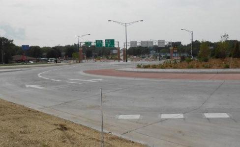 Mason Street Completed Roundabout